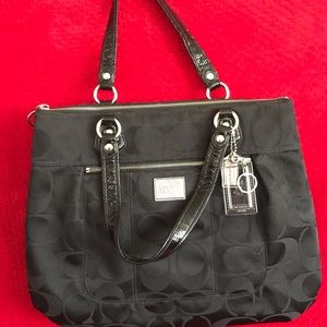Coach black purse